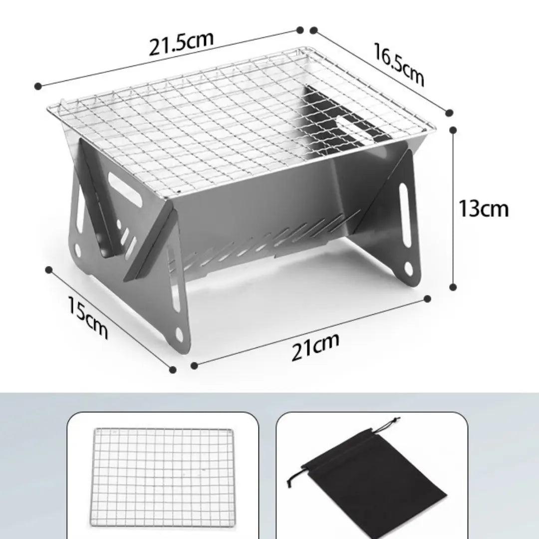 Churrasqueira Portátil Dobrável