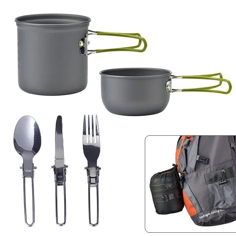 Conjunto Completo de Refeição para Acampamento