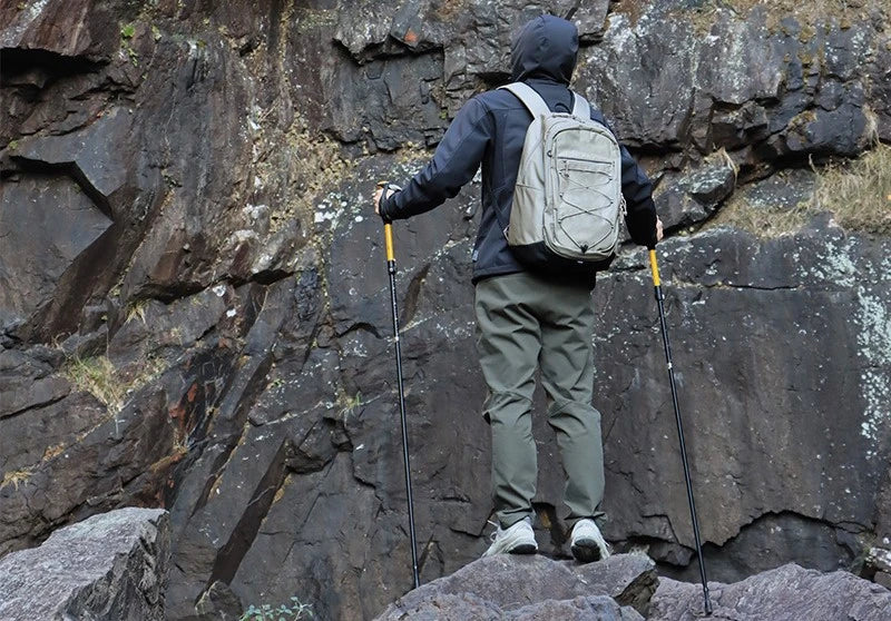 Pólo de Trekking, Ajustável, de Carbono